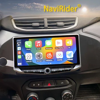 10,88 инчов Android Qled Екран, Радиото в автомобила Carplay За GM Chevrolet Onix Prisma Joy 2012-2019, GPS Navi, Мултимедия, Стерео уредба, Авторадио