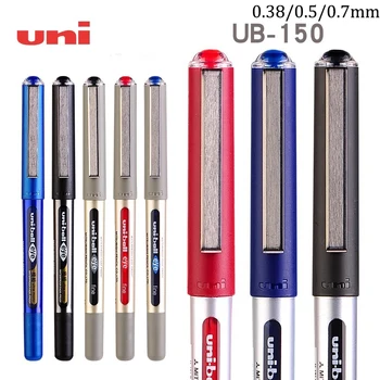 1бр Япония UNI Гел Писалка UB-150 Голям Капацитет Директен Течна Химикалка Писалка Ученически Канцеларски материали Офис Консумативи 0.7/0.5/0.38 мм