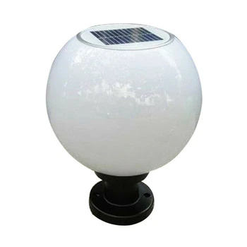 Led 200 мм, слънчев, с монтиран на стената лампа, Външен кръг свят, кръгла лампа за осветяване на пътеки