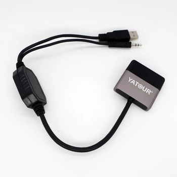 Авто аудио система с USB + AUX Bluetooth, адаптер за стрийминг на музика за digital media player BMW Mini Cooper Yatour CBT300 kit
