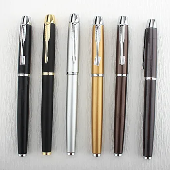 Висококачествена писалка СЪМ за студенти, луксозна черна писалка, бизнес подарък, мастило химикалки, канцеларски материали, ученически пособия, новост