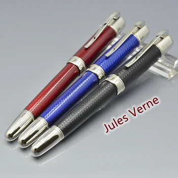 висококачествена химикалка писалка Jules Verne Black/Blue MB Roller/Писалка/Химикалка писалка офис-канцеларски материали, луксозни химикалки