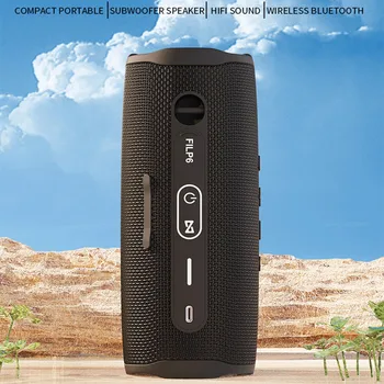 Водоустойчива, Безжична слушалка Bluetooth Flip6, система за езда на открито, MP3 музикален плеър, поддръжка на аудиовхода AUX вход, възпроизвеждане чрез USB