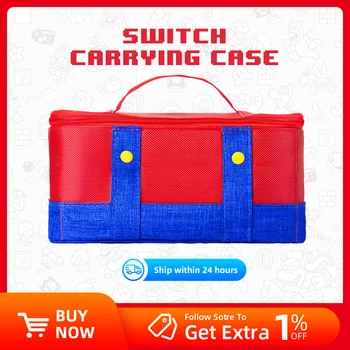 Голям Защитен калъф за Носене на Nintendo Switch OLED Console Pro Controller Пътна Чанта За Съхранение на Аксесоари Switch