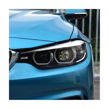 Десният Страничен Капак на Обектива Фарове на Автомобил, Лампа Фарове за BMW 4 Series M3 M4 F32 F33 F36 F80 F82 2018-2020