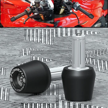 За Ducati Hypermotard 950 SP/950 RVE 2019-2023 Мотоциклетни Ръкохватка за Волана, Уши, Штекерные Утяжелители, Антивибрационный Штекерный Слайдер