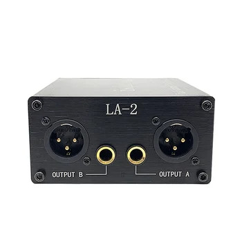 Изолатор възвратно аудио 6,35 XLR Глава Смесител За премахване на звуково ток, Акустичен Шум филтър LA-2