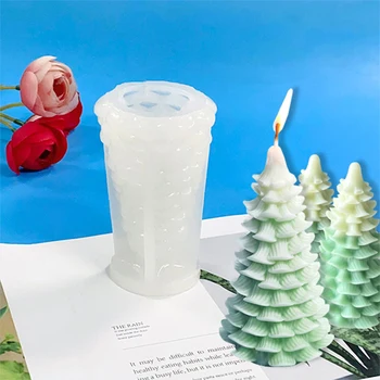 Комплект за производство на силиконови форми за Коледната елха 