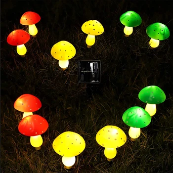 Лампа с шипове, градинска гъба безжична слънчева лампа за тревата, пейзаж осветление