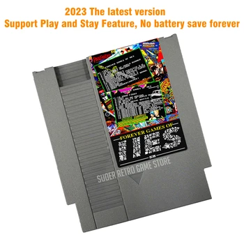 Последните 2023 ИГРИ DUO ОТ NES 852 1 (405 + 447) с хазартни тонер касета за конзолната система за NES, използва се само 852 игри с флаш чип 1024 Mb.