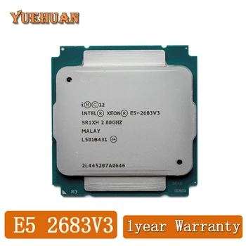 Процесор Intel Xeon E5-2683V3 SR1XH 2.00 Ghz 14-Ядрен 35M LGA2011-3 E5-2683 V3 процесора E5 2683V3 безплатна доставка E5 2683 V3