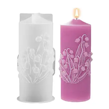 Форма за восък за свещи Уникална и здрава Термостойкая Елегантна форма, Ръчно изработени, многократна употреба украса за дома, подарък за сапун за свещи